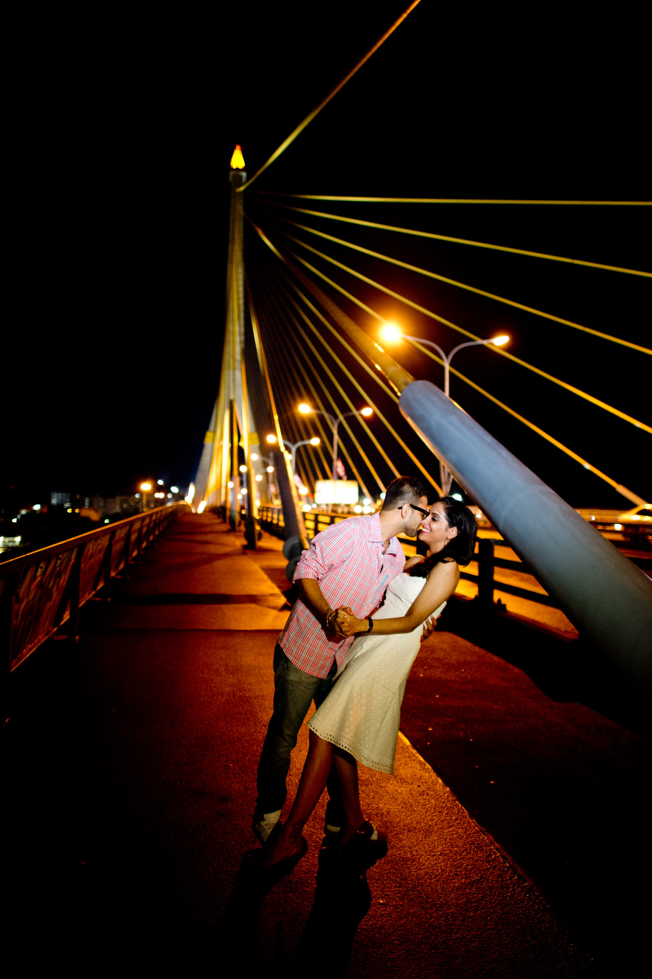 Rama VIII Bridge Bangkok Thailand Wedding Photography
