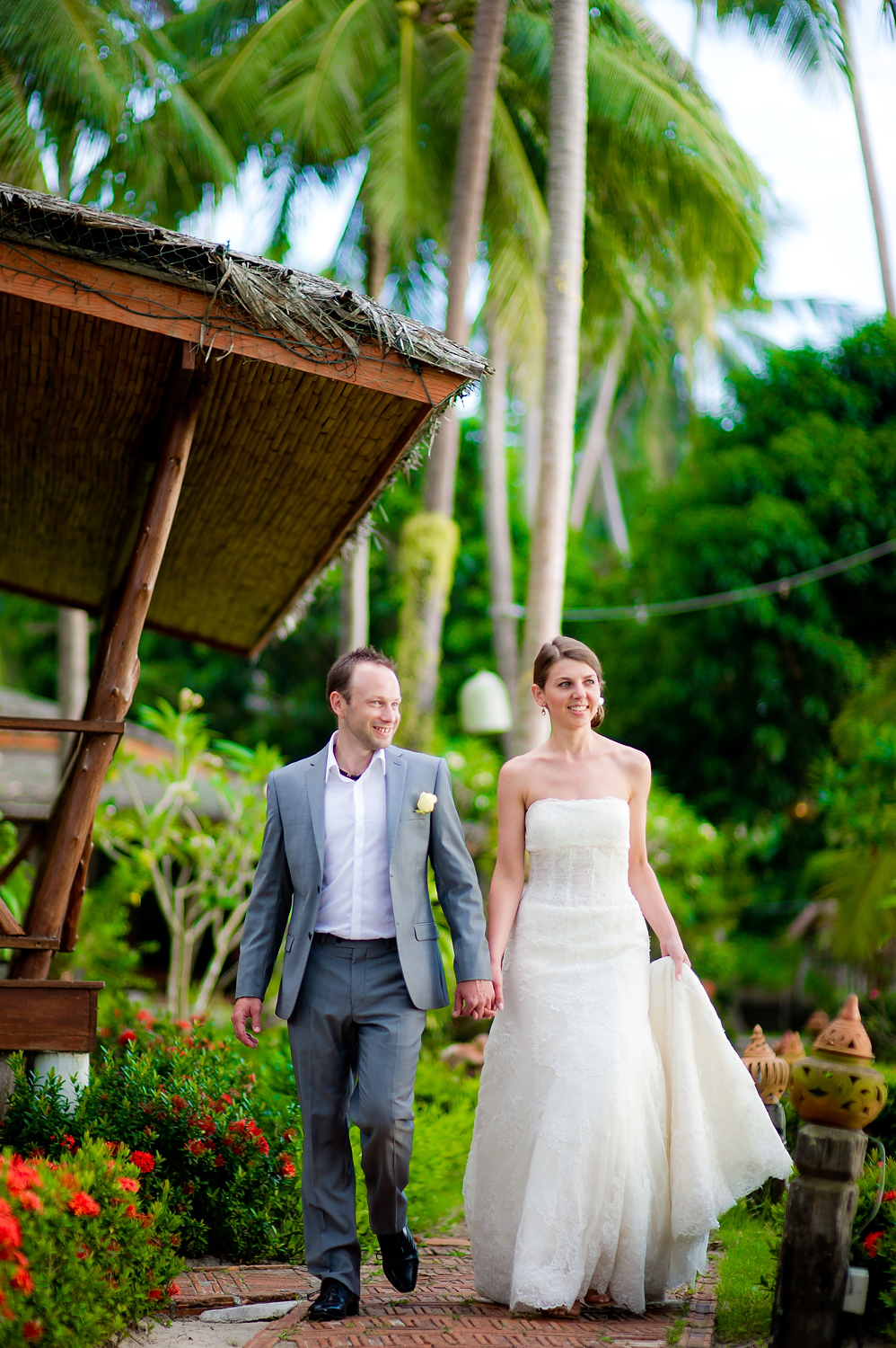Lipa Lodge Resort Koh Samui Wedding - Yulia & David