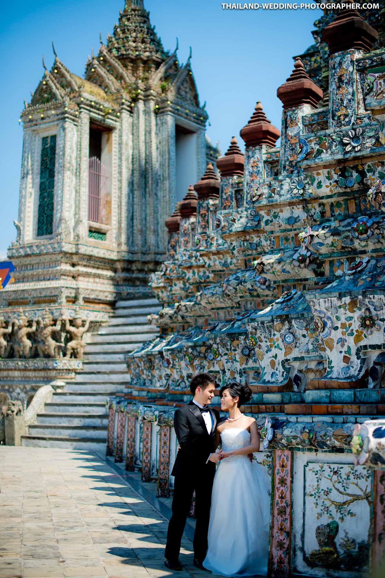 Wat Arun Thailand Wedding Photographer