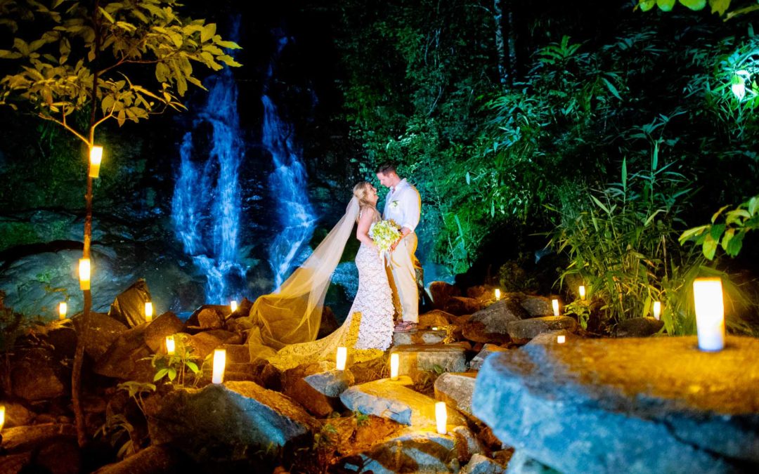 The Sarojin & Sai Rung Waterfall Phang-Nga Wedding